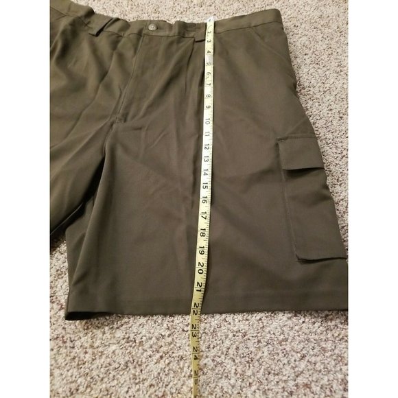 Men's Croft & Barrow Size 44, Avocado Olive Green, 9"Inseam, Cargo Shorts~NWT - Picture 8 of 11